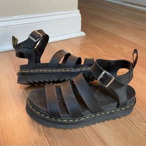 Dr. Martens black sandals